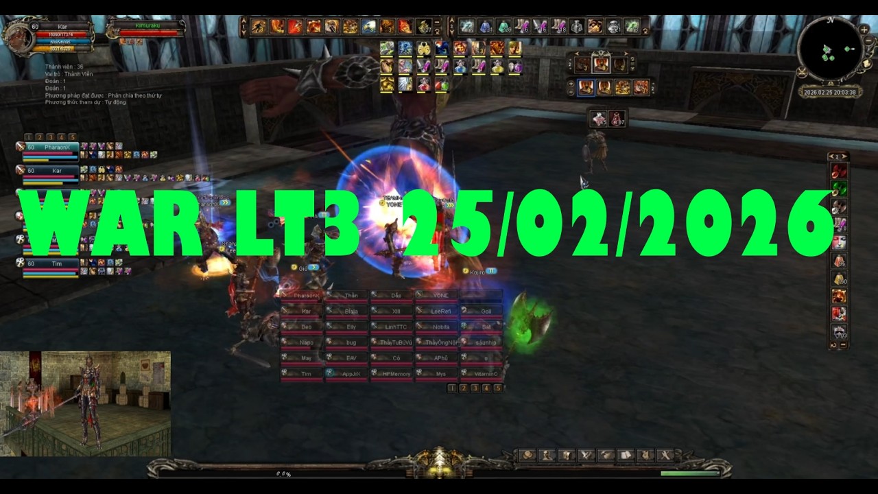 Shaiya Gold : WAR 25/02/2026