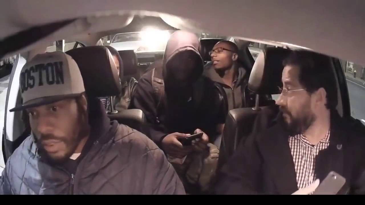 Uber Driver Kicks Men Out Of His Car After A Passenger Does A Drug Deal!