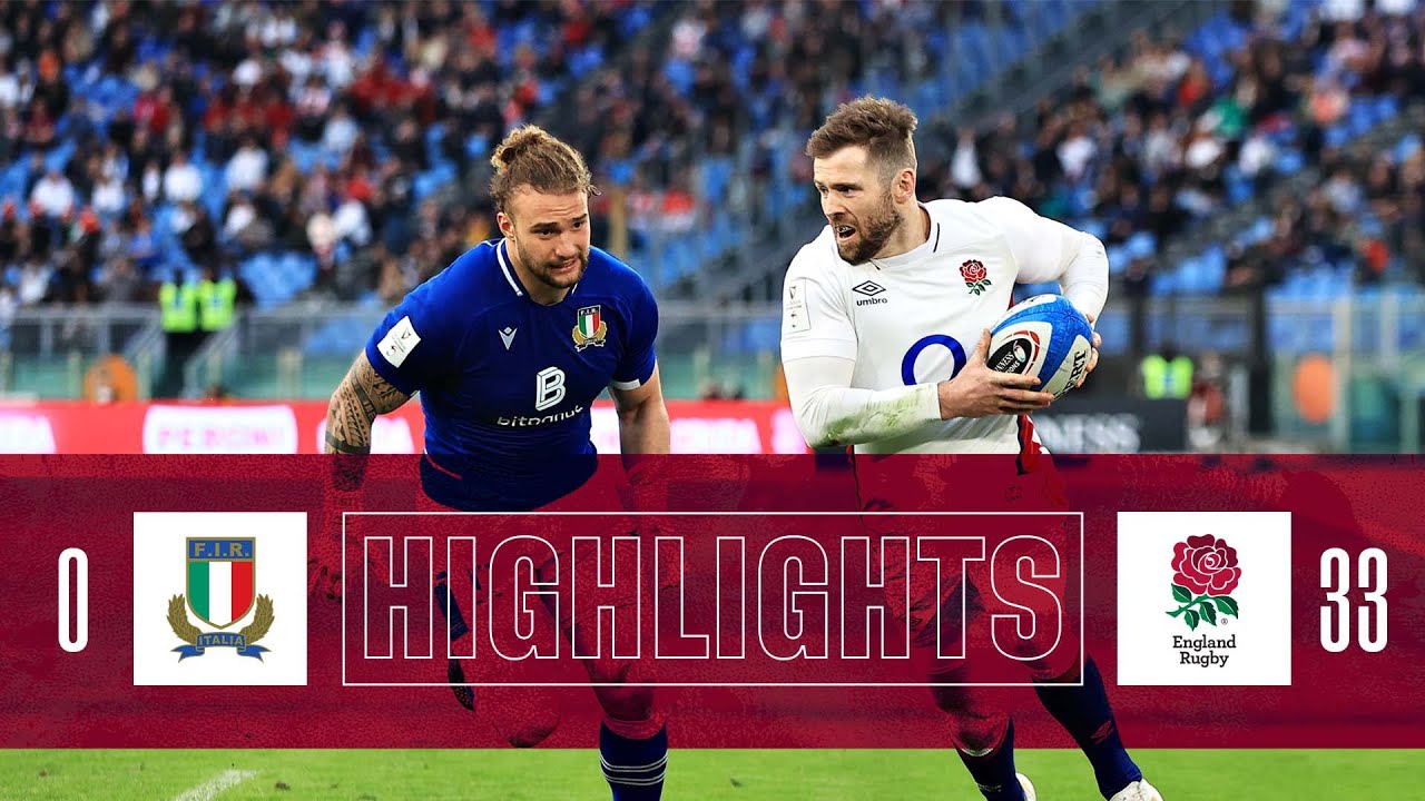 A bonus-point win in Rome | Italy v England | Six Nations Highlights