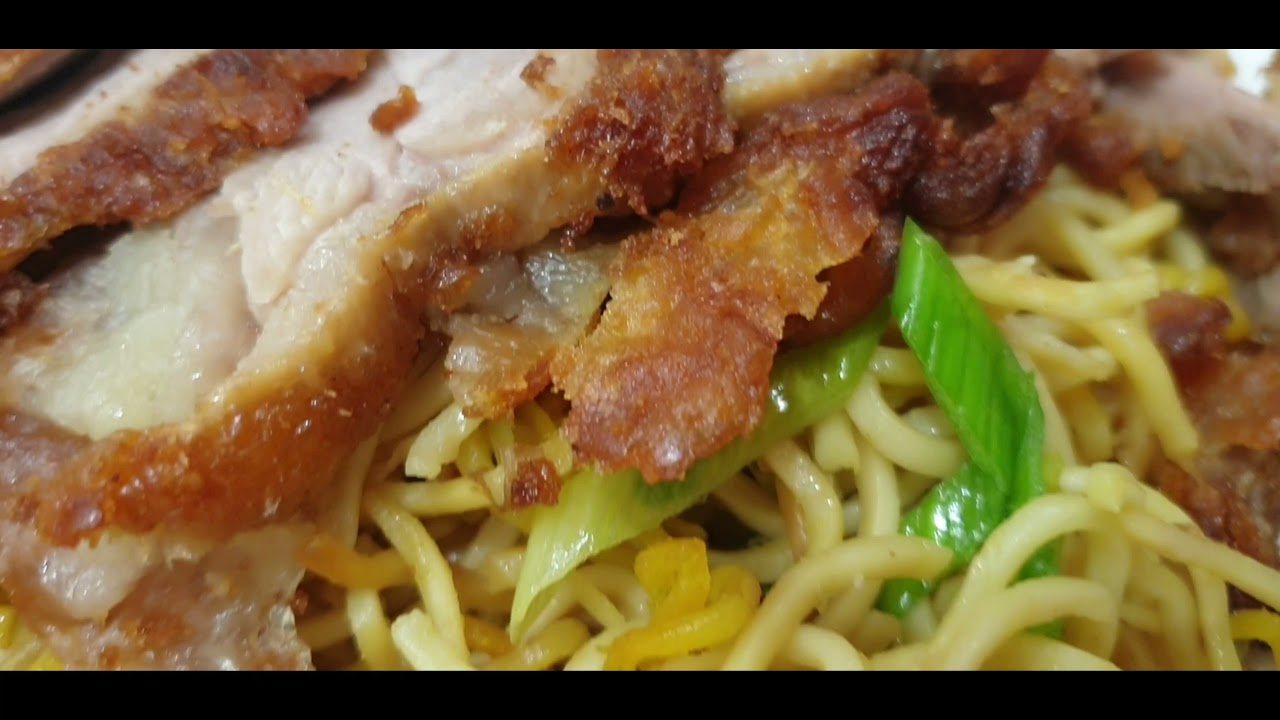 Ente Kross Gebraten with Nudeln ||