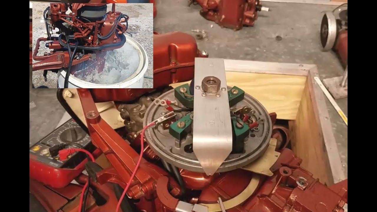 1958 Johnson 10 HP - Ignition, Timing, and Test Start II