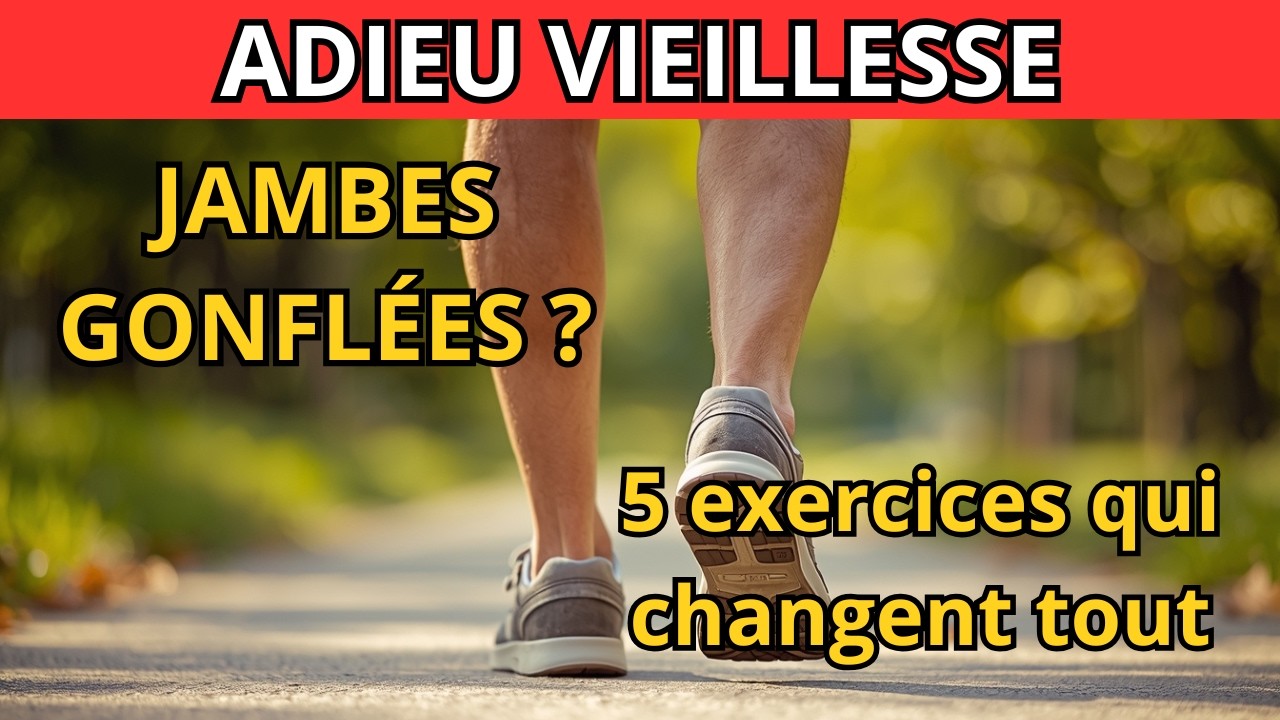 Senior : Circulation des jambes : les 5 mouvements que votre médecin ne vous a jamais montrés