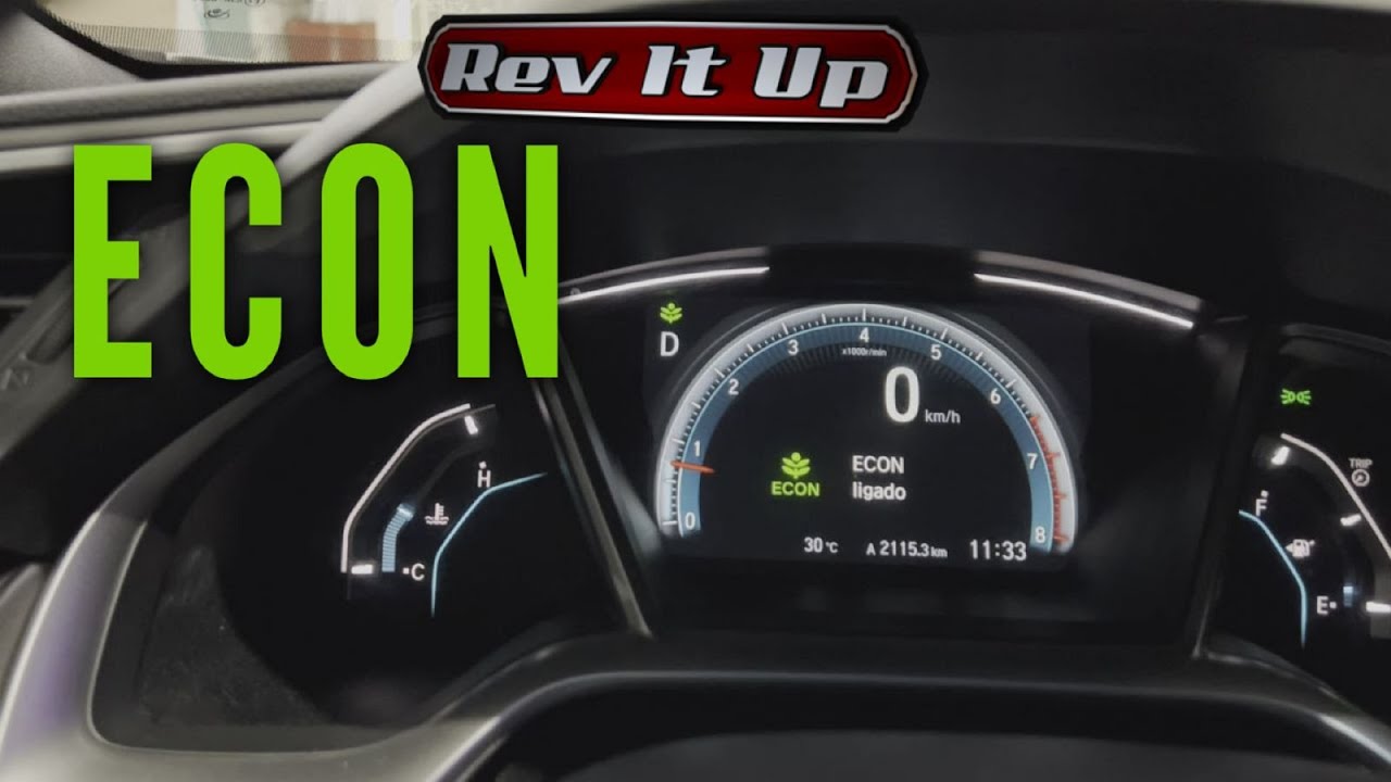 Civic Touring. O que faz o Botão ECON original e com Reflash KTuner