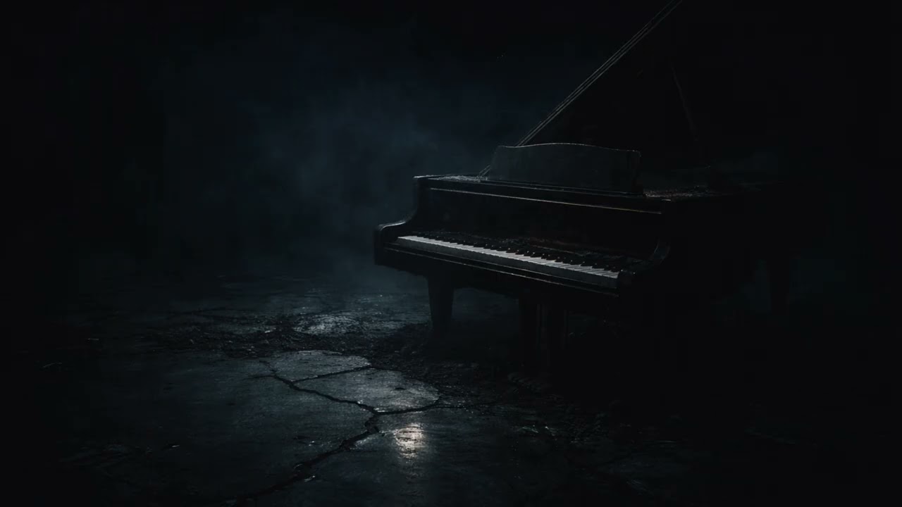 【作業用BGM】Dark Ambient Piano for Late Night Work深夜に崩れていくシネマティック・ピアノ#newmusic #music #bgm #work