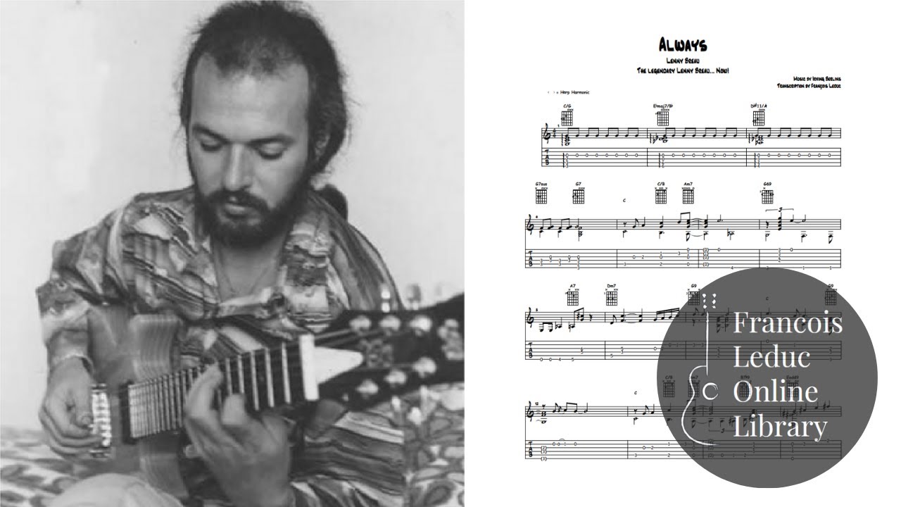 Always - Lenny Breau (Transcription)