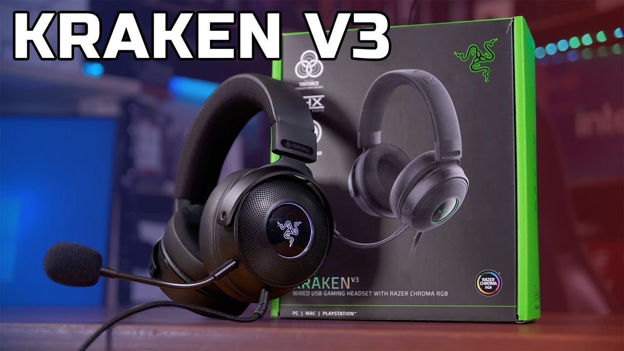 Обзор Razer Kraken V3 — отличная цена, отличная игровая гарнитура