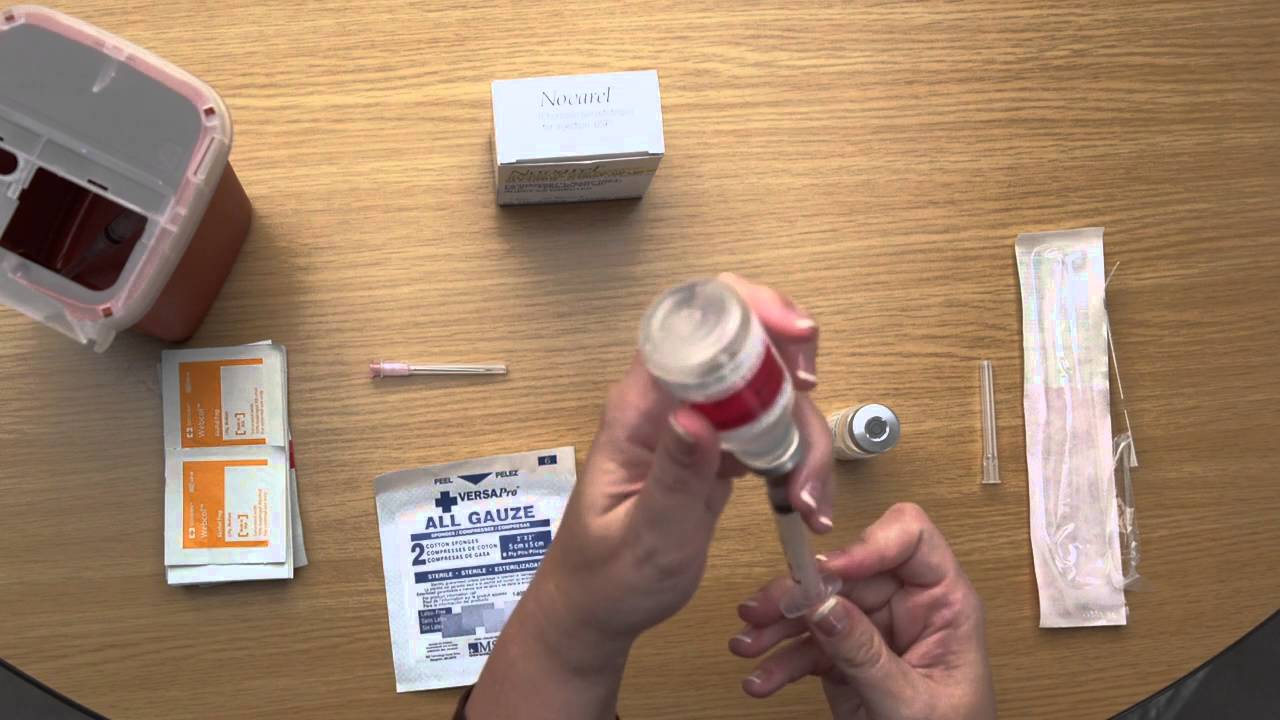 Novarel HCG Injection Instructions during IVF Cycle