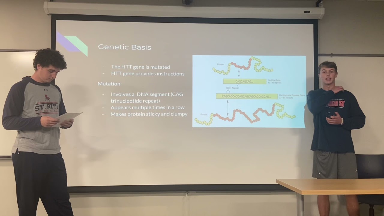 Case Study Project: Huntington&rsquo;s Disease by Aidan Flynn and Zack Nelson