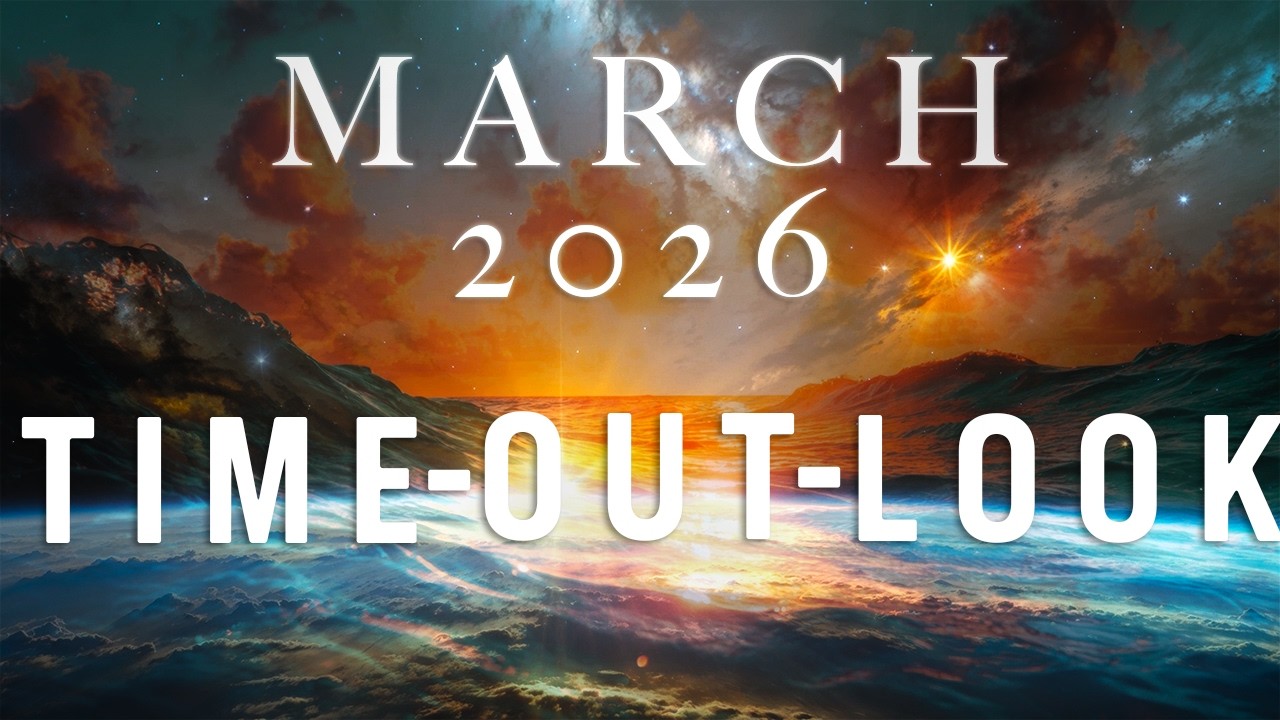 Rare Lunar Eclipse in Virgo & SATURN NEPTUNE Conjunction at Zero Aries | MARCH 2026 TIME-OUT-LOOK