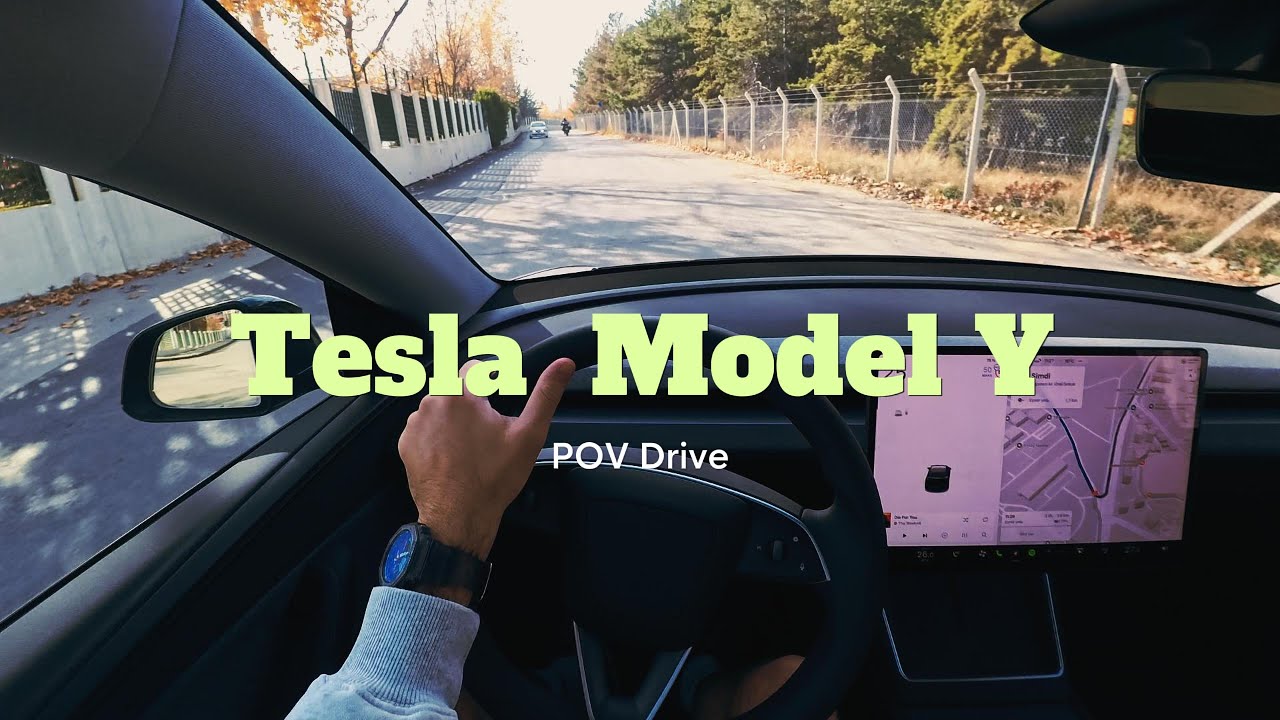 Tesla Day POV Drive &ndash; Realistic EV Driving Experience (4K)