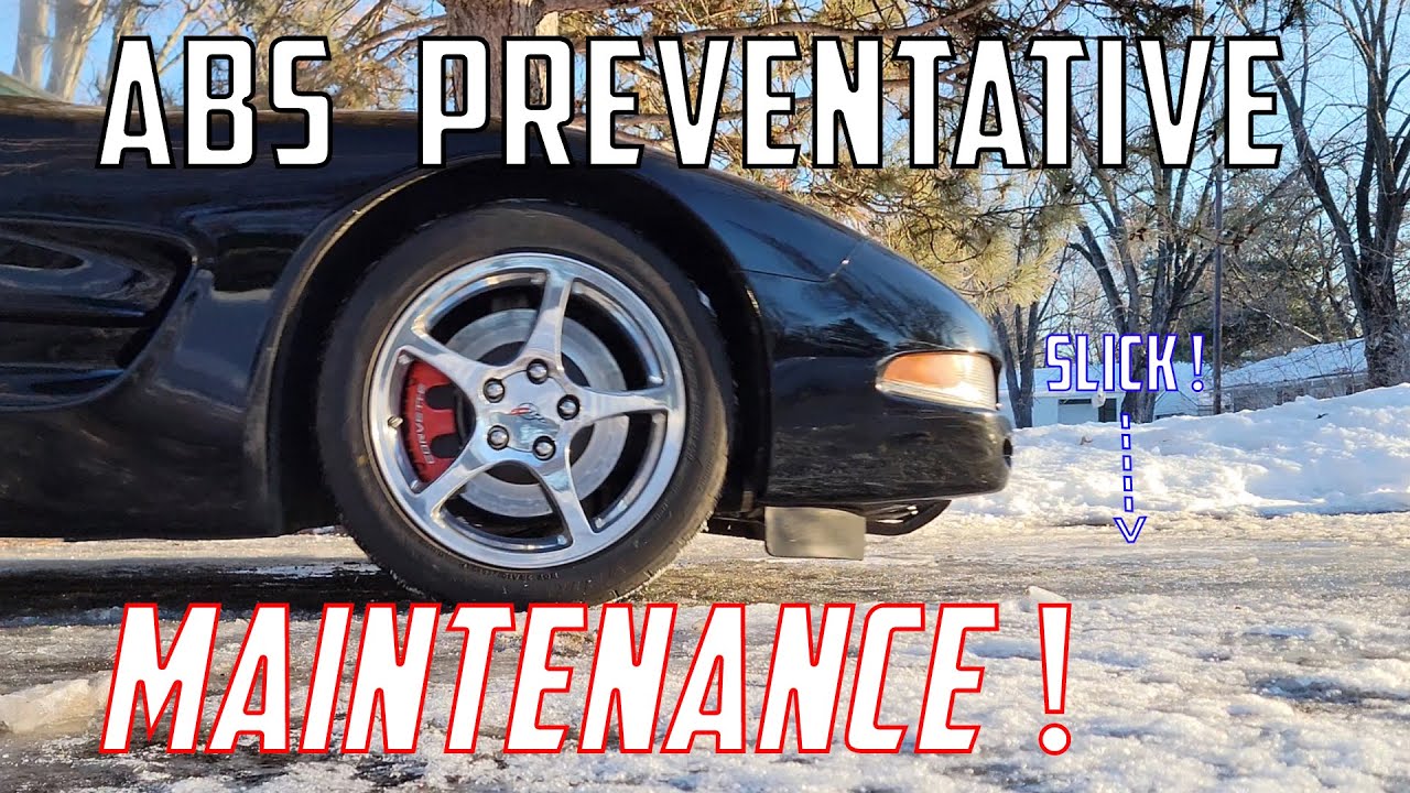 Exercise your C5 Corvettes Antilock Brakes (WHY & HOW!)