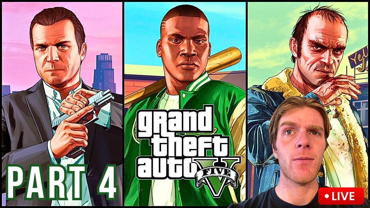 GTA V LIVE PLAYTRHOUGH - The Merryweather Heist!