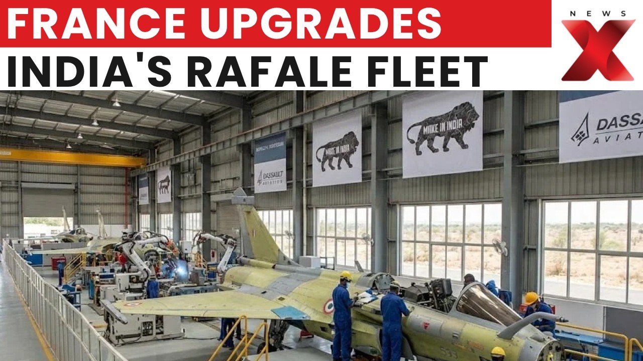 France To Upgrade India's Rafale F5 Jets With AI And Satellite Tech Boost | Latest News | NewsX