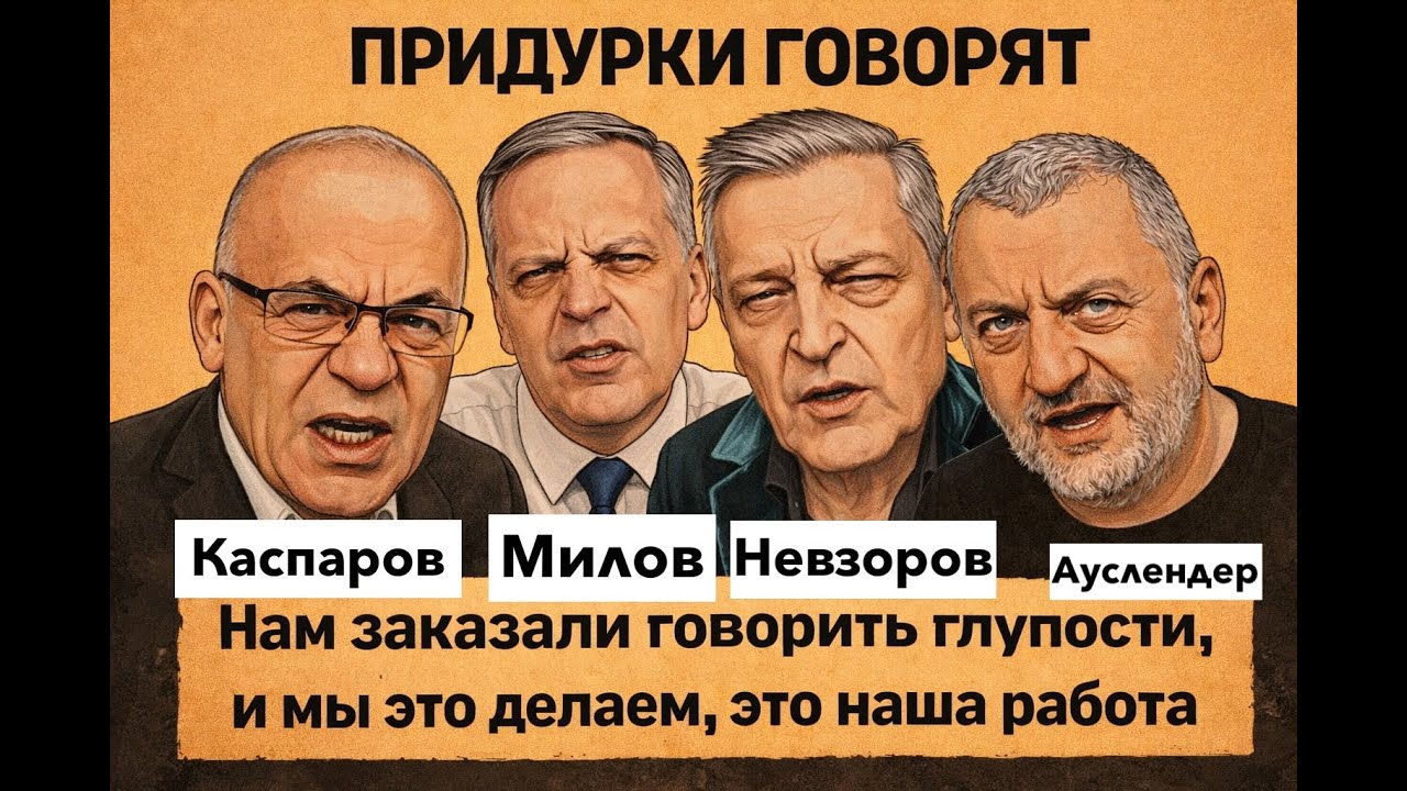 Каспаров, Милов, Невзоров, Ауслендер. Придурки говорят об операции США в Венесуэле. Чьих они будут?