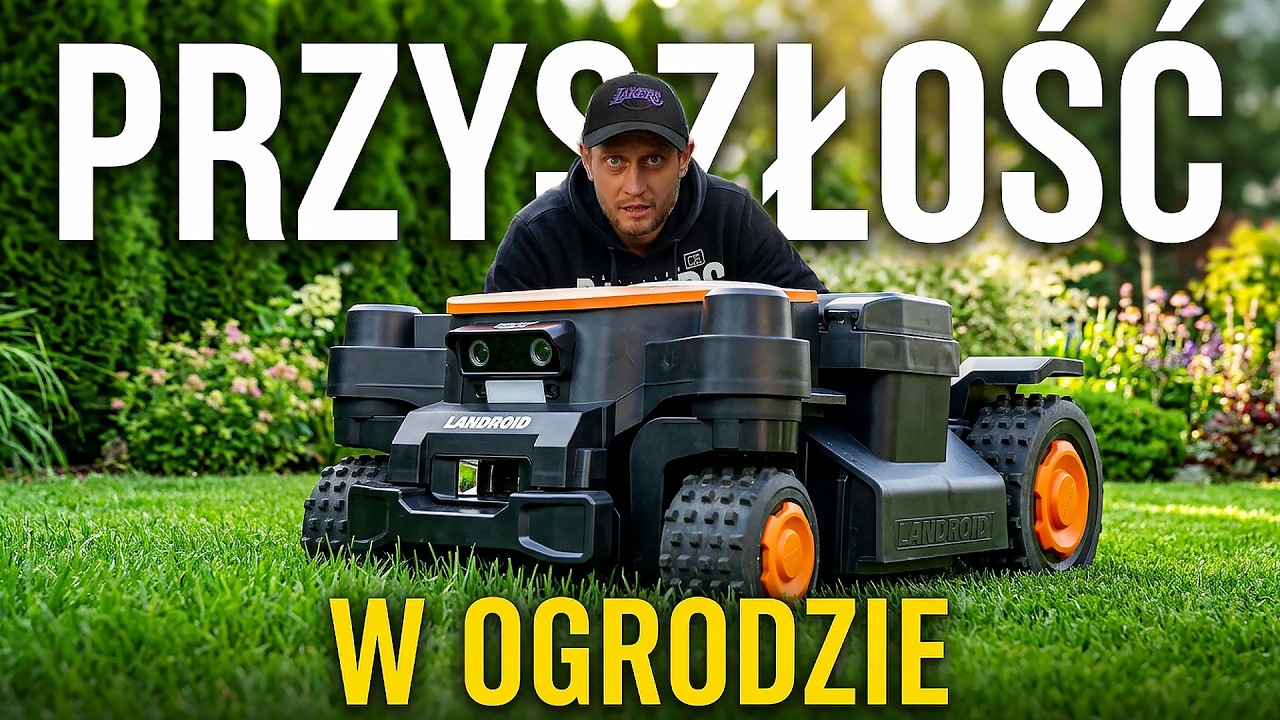 NOWY Worx Landroid Vision Cloud 4WD - Test w ciężkim terenie - Fox Corner