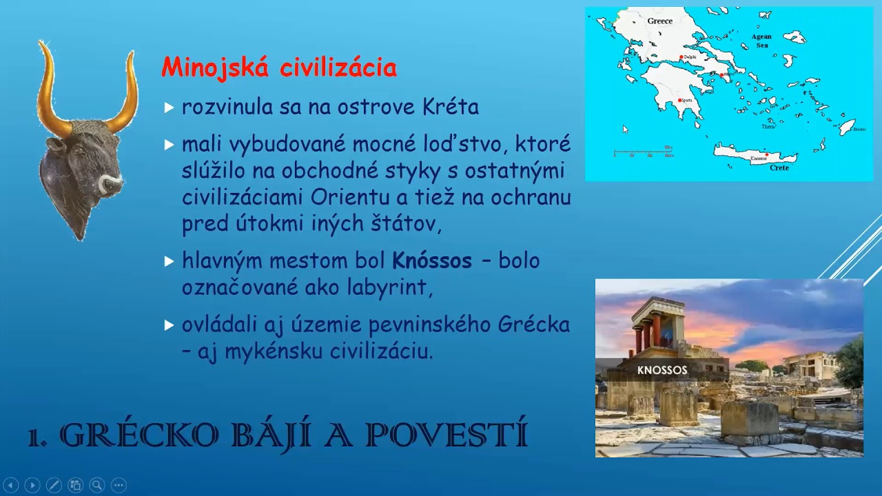 Staroveké Grécko 1 časť
