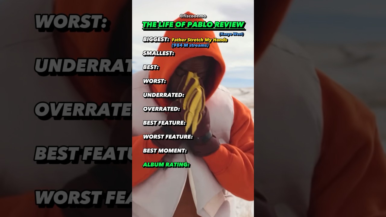 The Life Of Pablo Review 