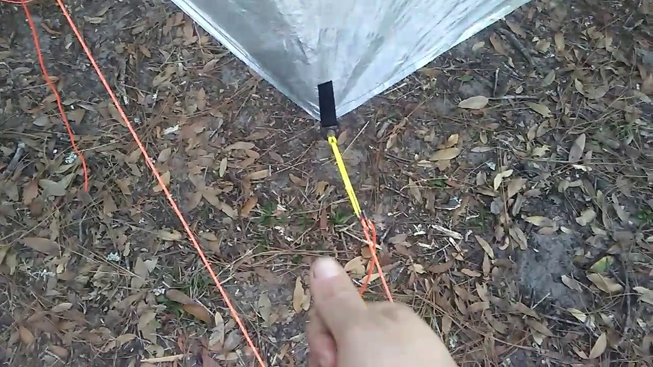 Hammock Gear Cuben Fiber Tarp With Dutchware Bling