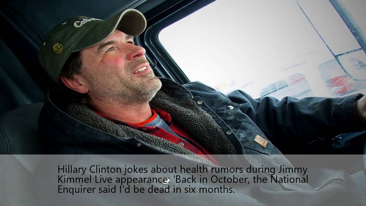 Darrel Ward ice trucker. Gone RIP