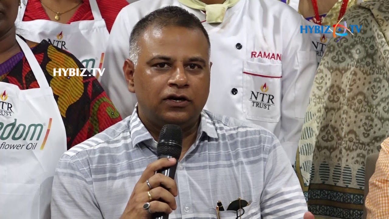 Chetan GEF India Freedom Refined Oil | Freedom OIL Self Employment Cookery workshop || hybiz.tv