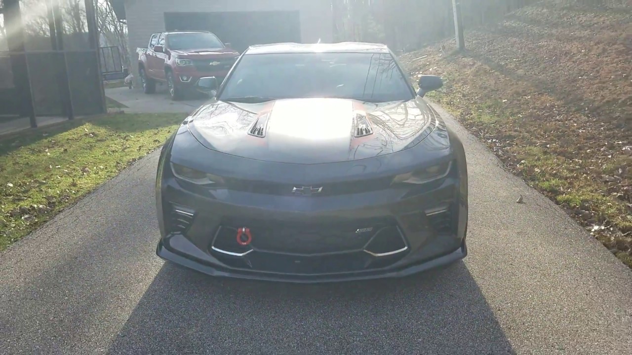 Camaro SS Kooks & Borla cold start and rev!