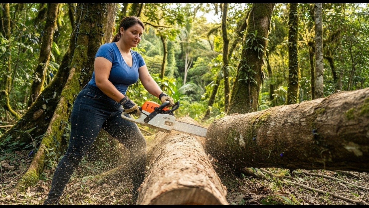 Precision Tree Removal Using Chainsaw – Satisfying Cuts