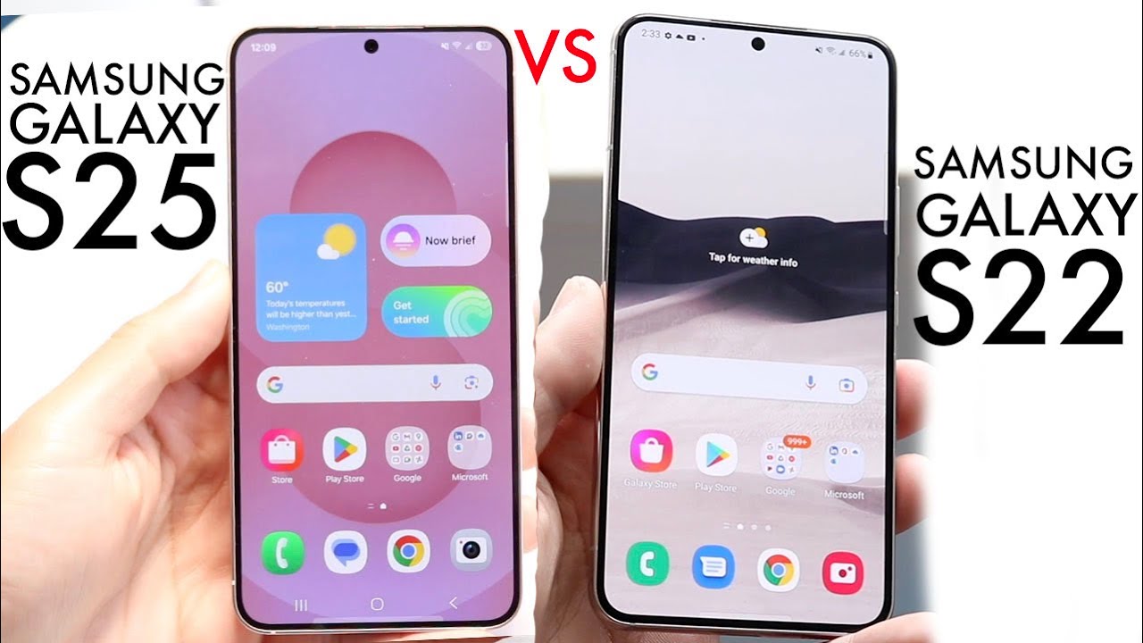 Samsung Galaxy S25 Vs Samsung Galaxy S22! (Comparison) (Review)