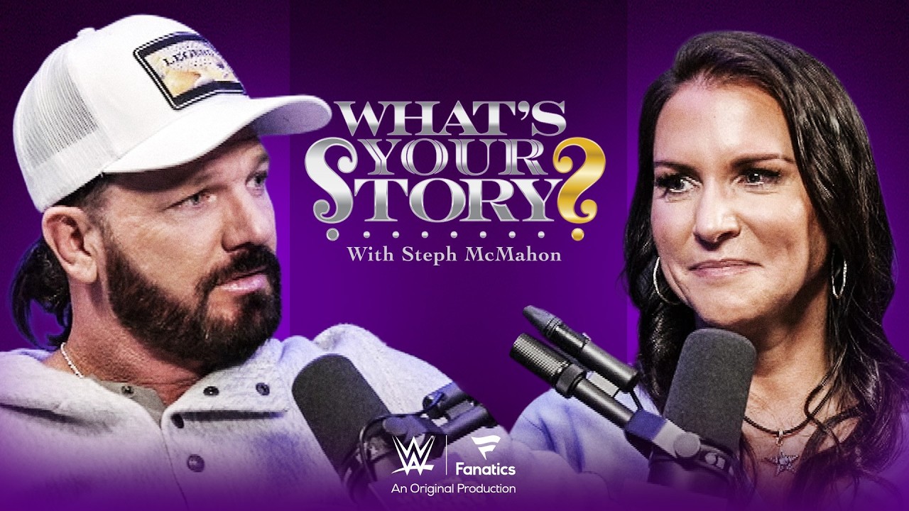 AJ Styles' first interview after retirement | What's Your Story? With Steph McMahon