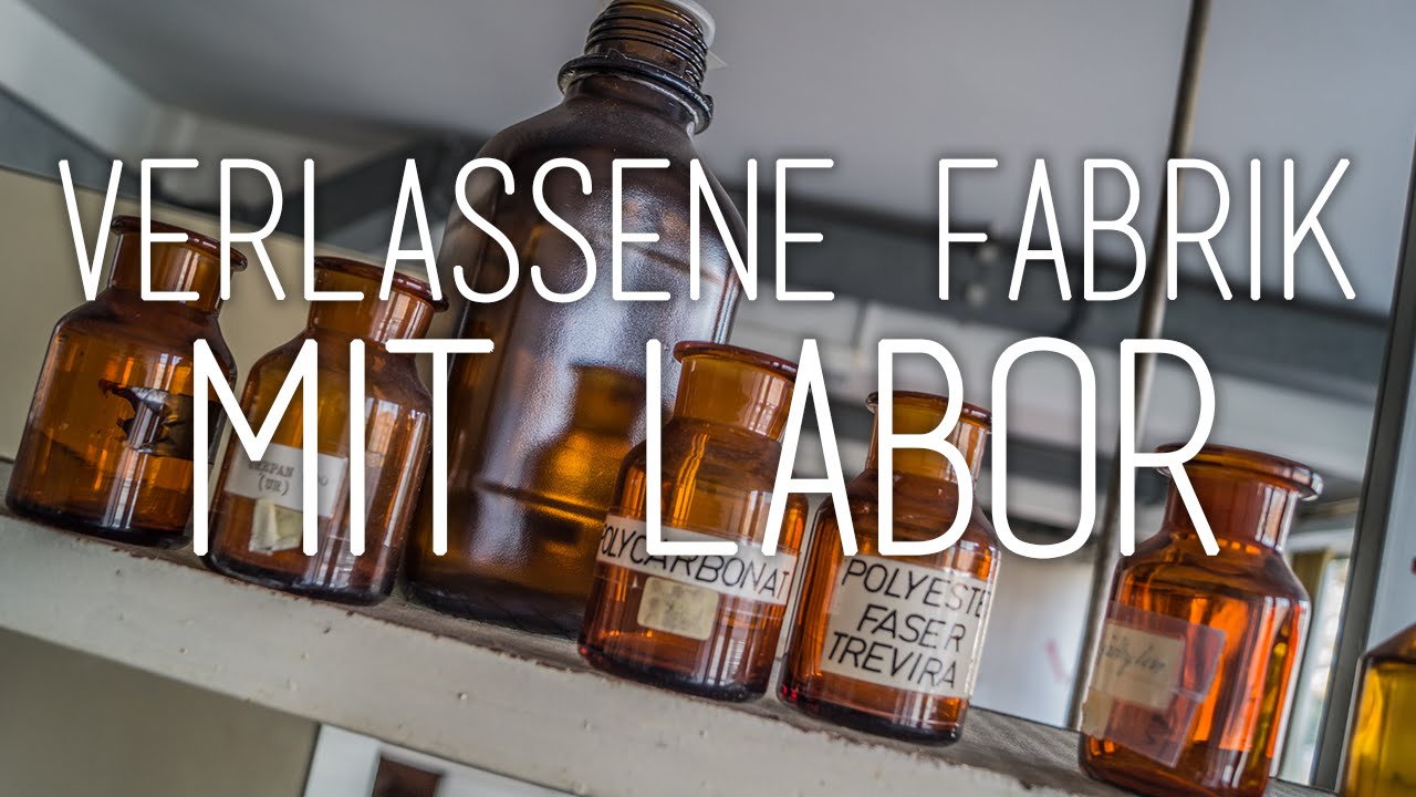 VERLASSENES LABOR ★ VERLASSENE FABRIK ★ Urbex Deutschland ★ Lost Places NRW