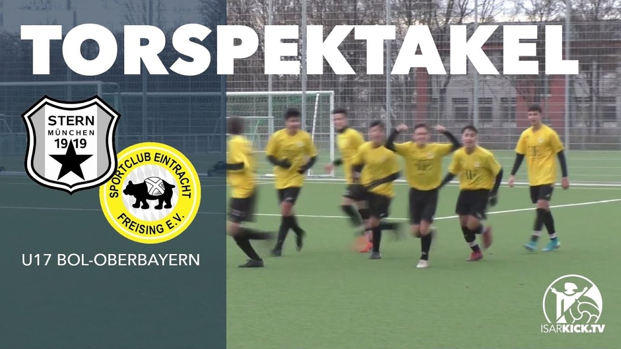 B-Junioren-Torspektakel | Stern München U17 – Eintracht Freising U17 (B-Oberliga Oberbayern)