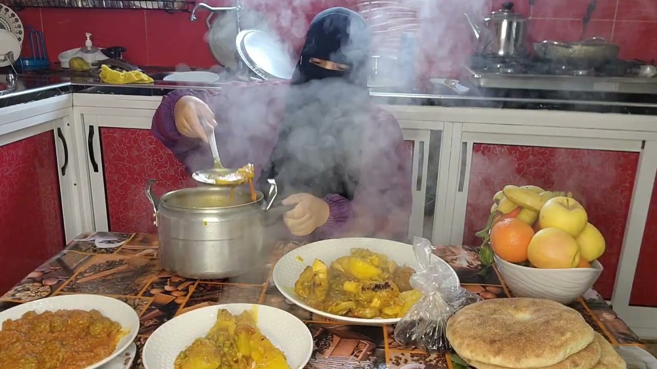 جيت نشارك معكم الروتين ديالي والغديوه ديالي البسيطه جدا جوله في السطح