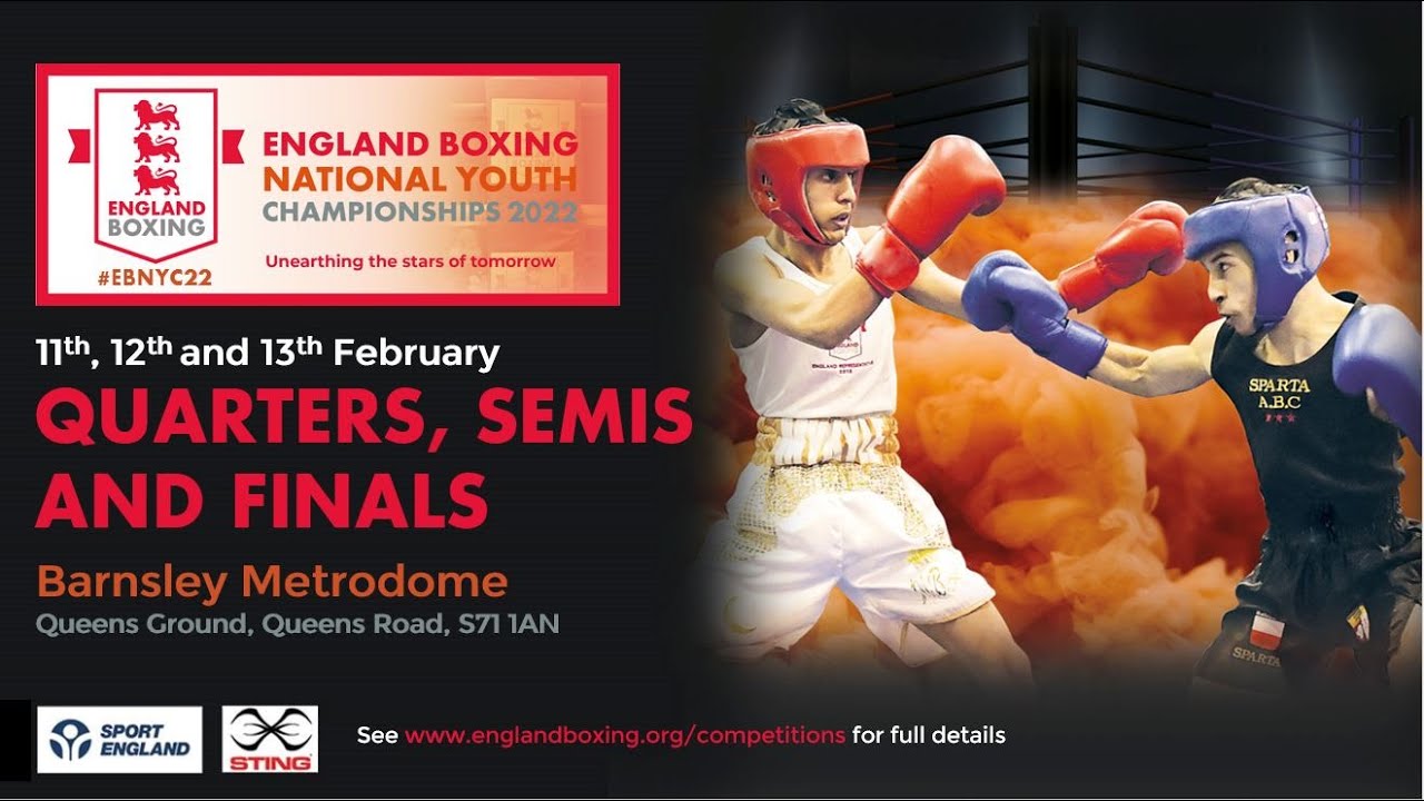 RING A - ENGLAND BOXING NATIONAL YOUTH CHAMPS 2022 - DAY 3