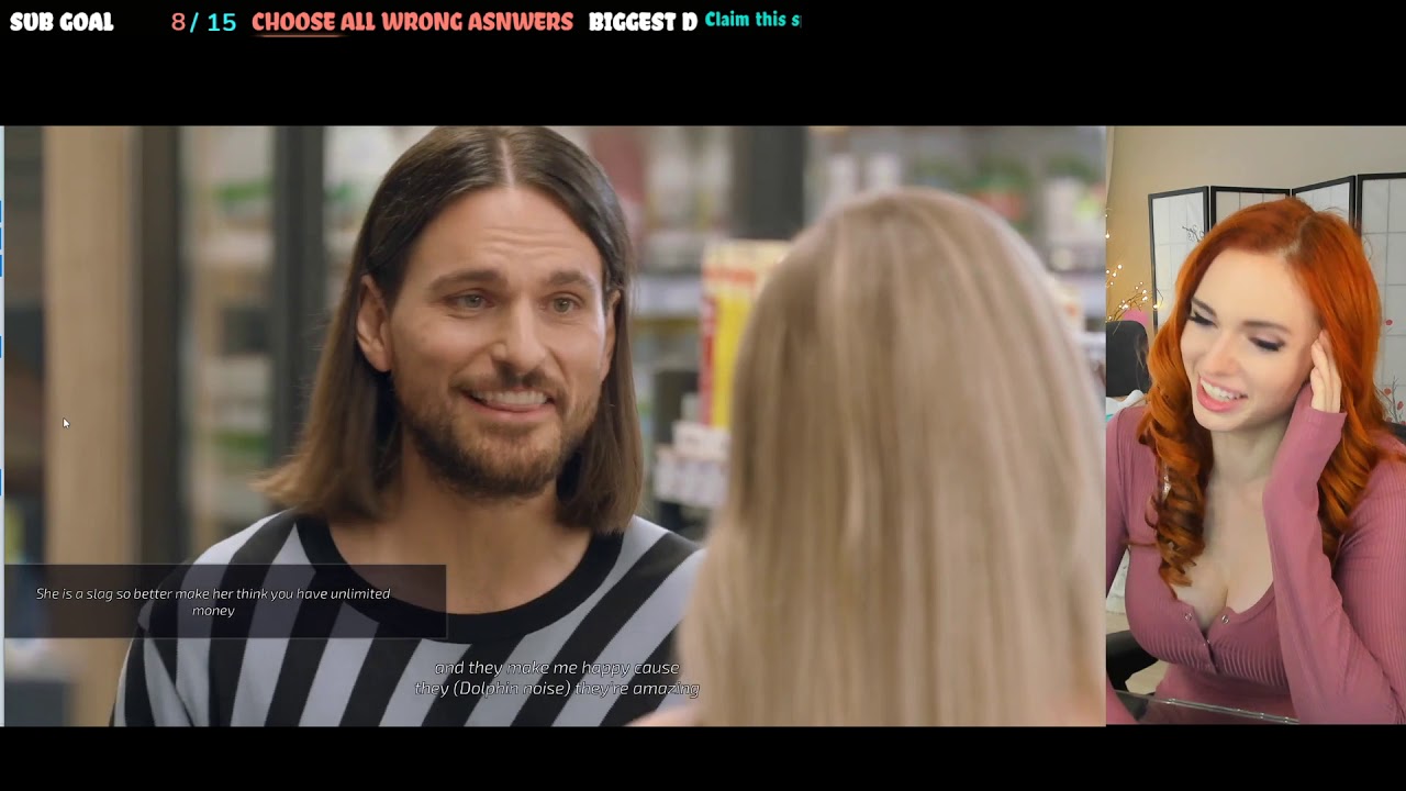 Amouranth playing Super Seducer 3 #1