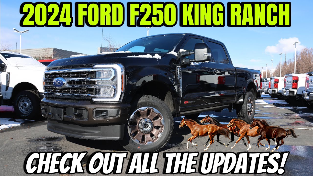 2024 Ford F250 King Ranch: Big Changes Made For The Cowboy Truck!