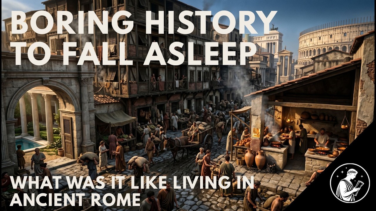 Boring History For Sleep | Daily Life in Ancient Rome (Calm Roman History Documentary)