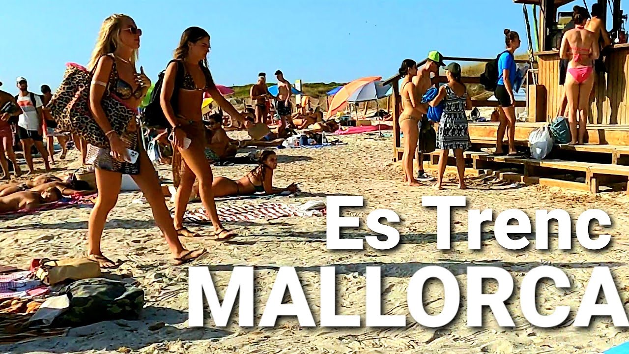 🇪🇦 Es TRENC | DREAM beach from MALLORCA island | july 2023 Spain | 4K Beach walk