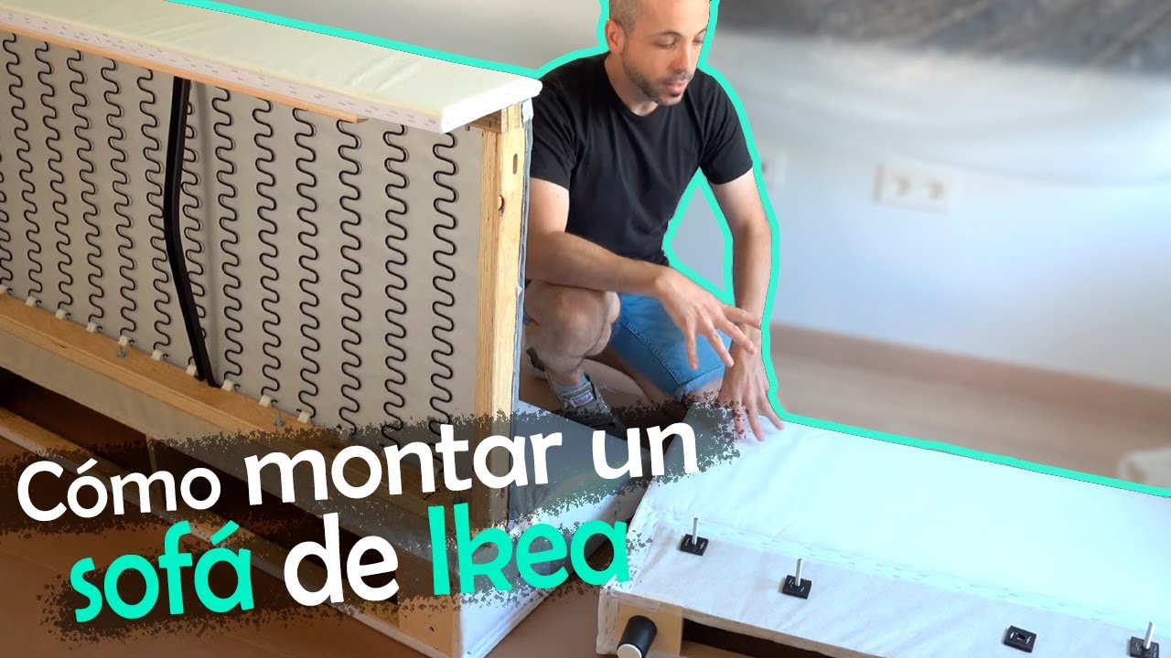 Como montar un sofá de Ikea |4K|Español