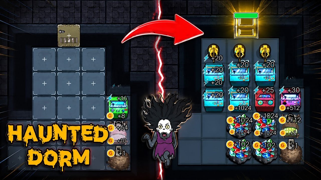 1M COINS 🪙 1 TIME HAUNTED DORM ROOM 