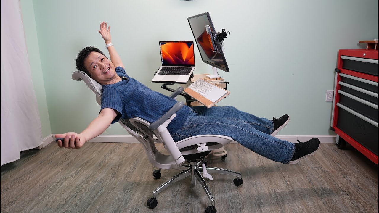 Дизайн рабочей станции Ikea Cart Recliner с эргономичным офисным креслом Sihoo Doro S100 (часть 2)