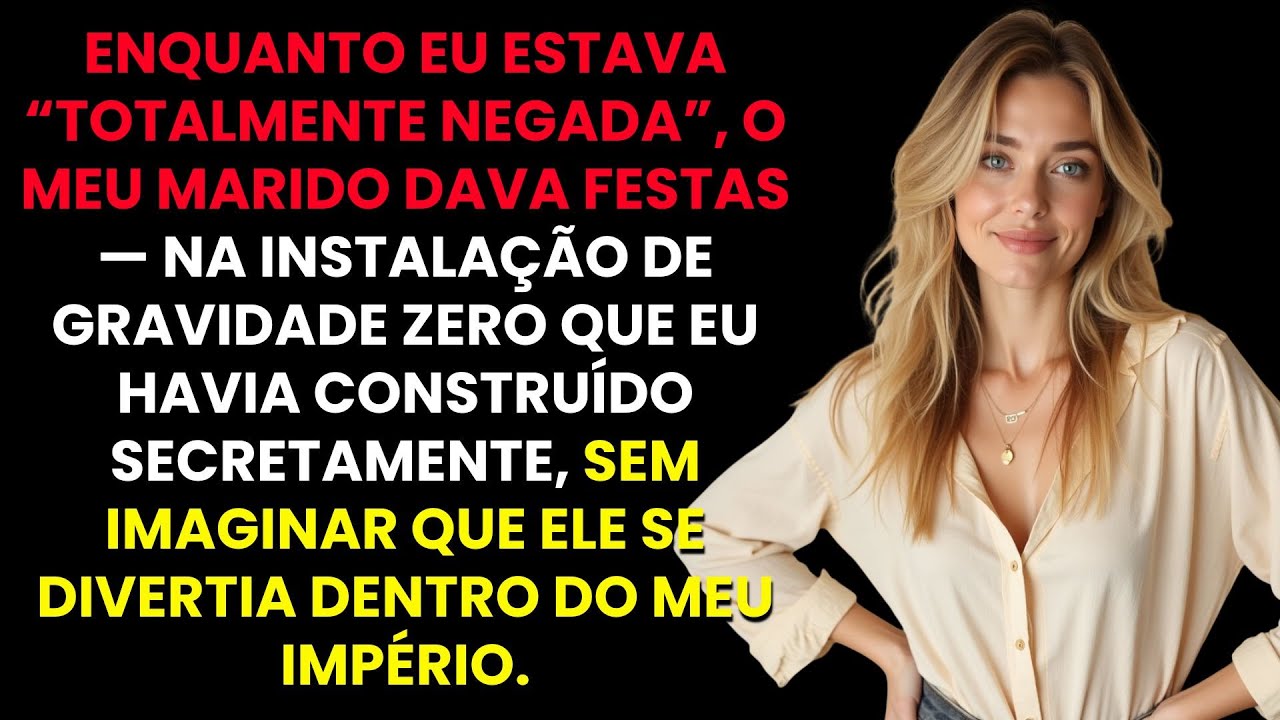 Enquanto eu estava “totalmente negada”, meu marido dava festas — na instalação de gravidade zero...