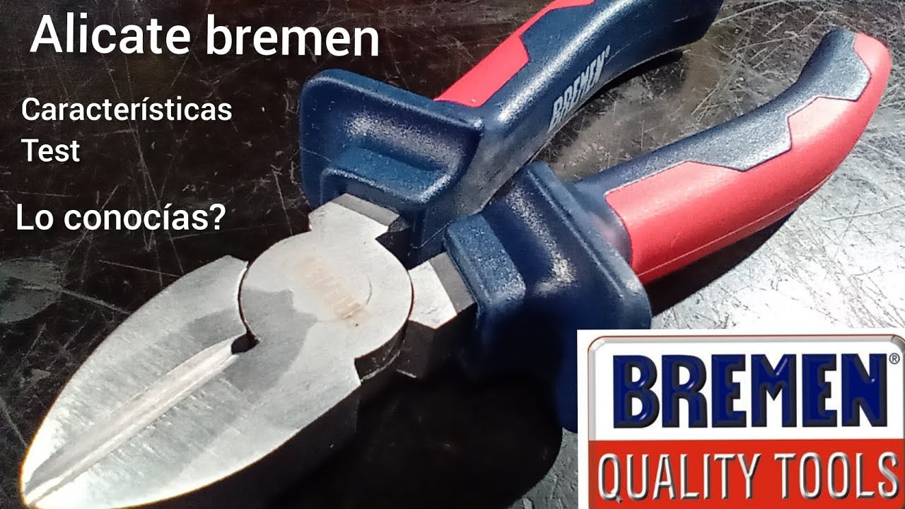 Alicate para electricista bremen eléctricas tools