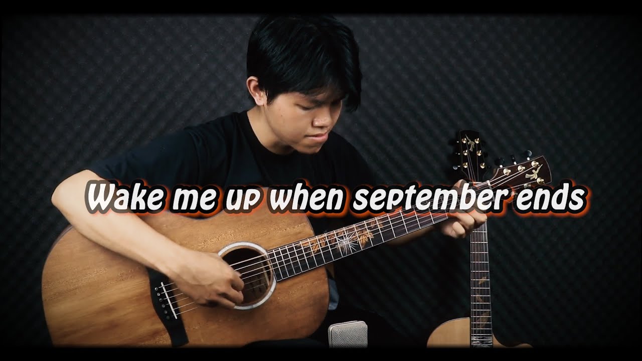(Green Day) Wake Me Up When September Ends | Fingerstyle - Anh Tri Le