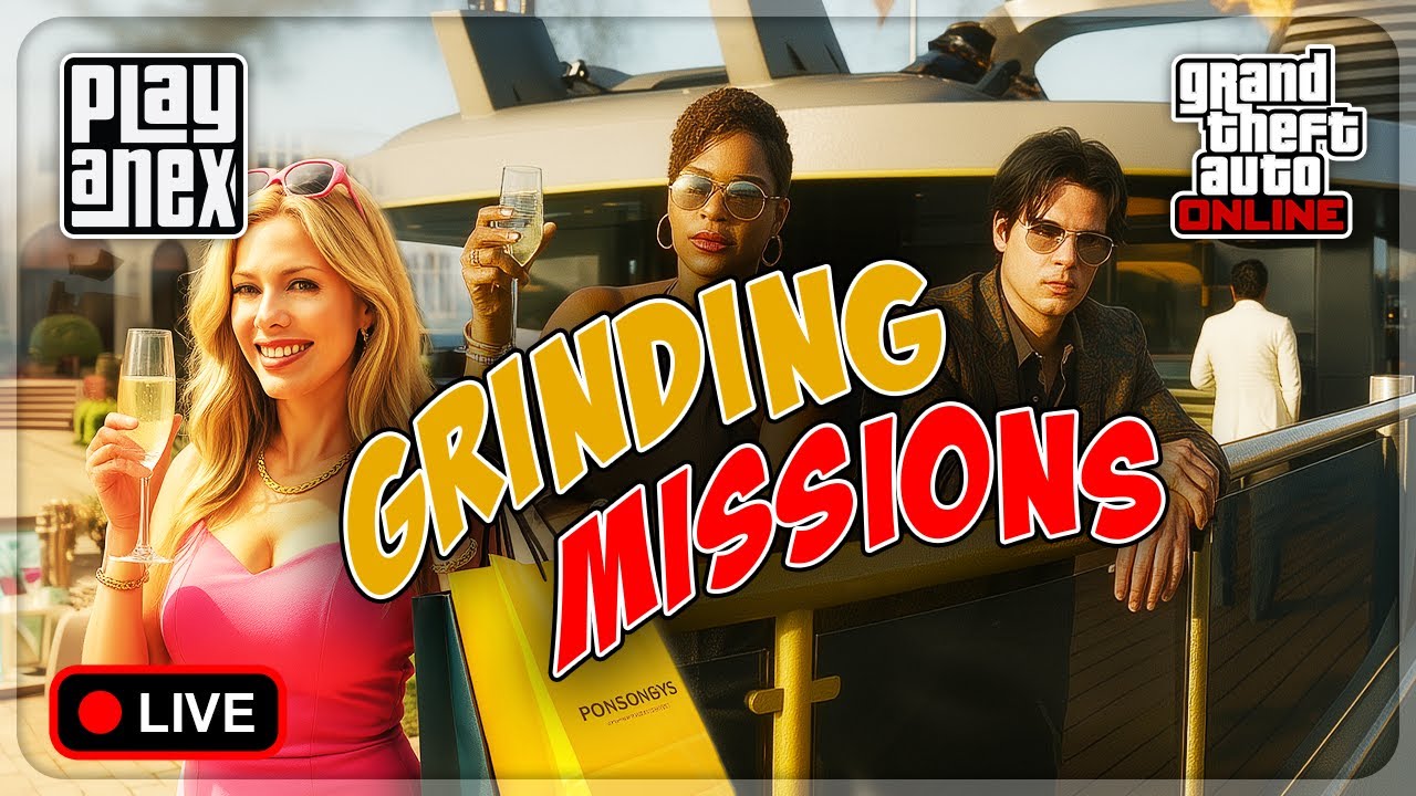 🔴 GTA Online Live Stream // Missions with Randoms Chaos // PS5-Pro