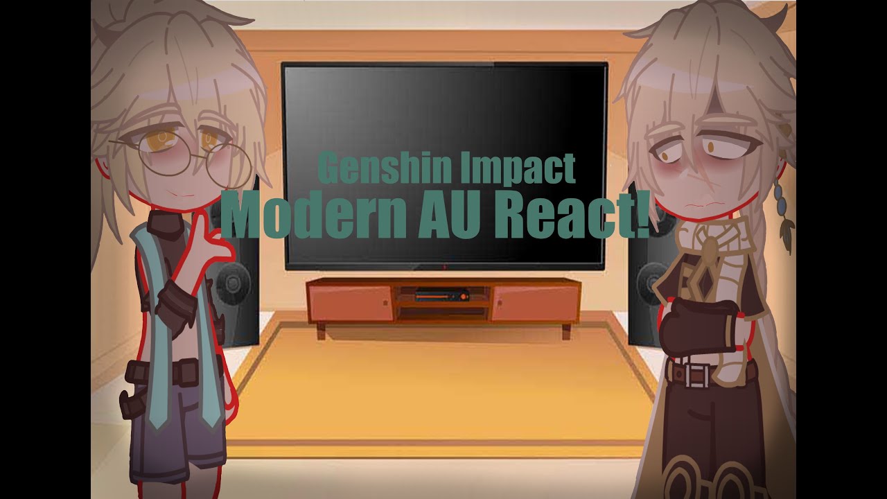 Modern AU React to Original! |Genshin Impact| {Ft. Xiao and Yae Miko} [Male Traveler]