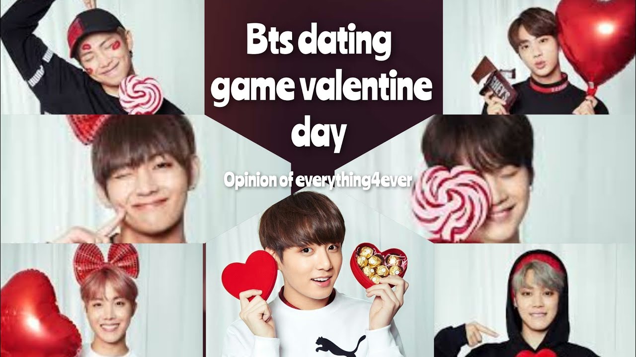 bts dating game- Valentine's day