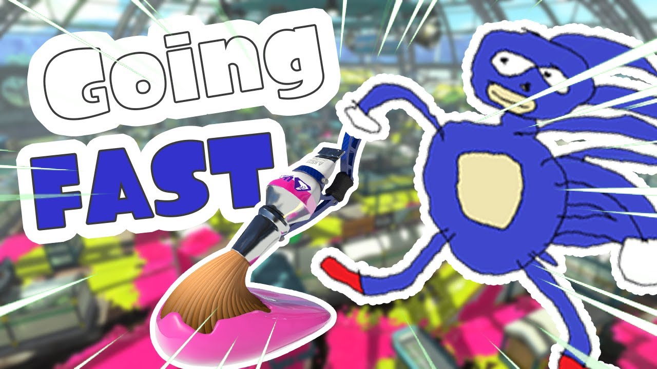 Brush NOOB learns what it means to go FAST! [Splatoon2] Rank X