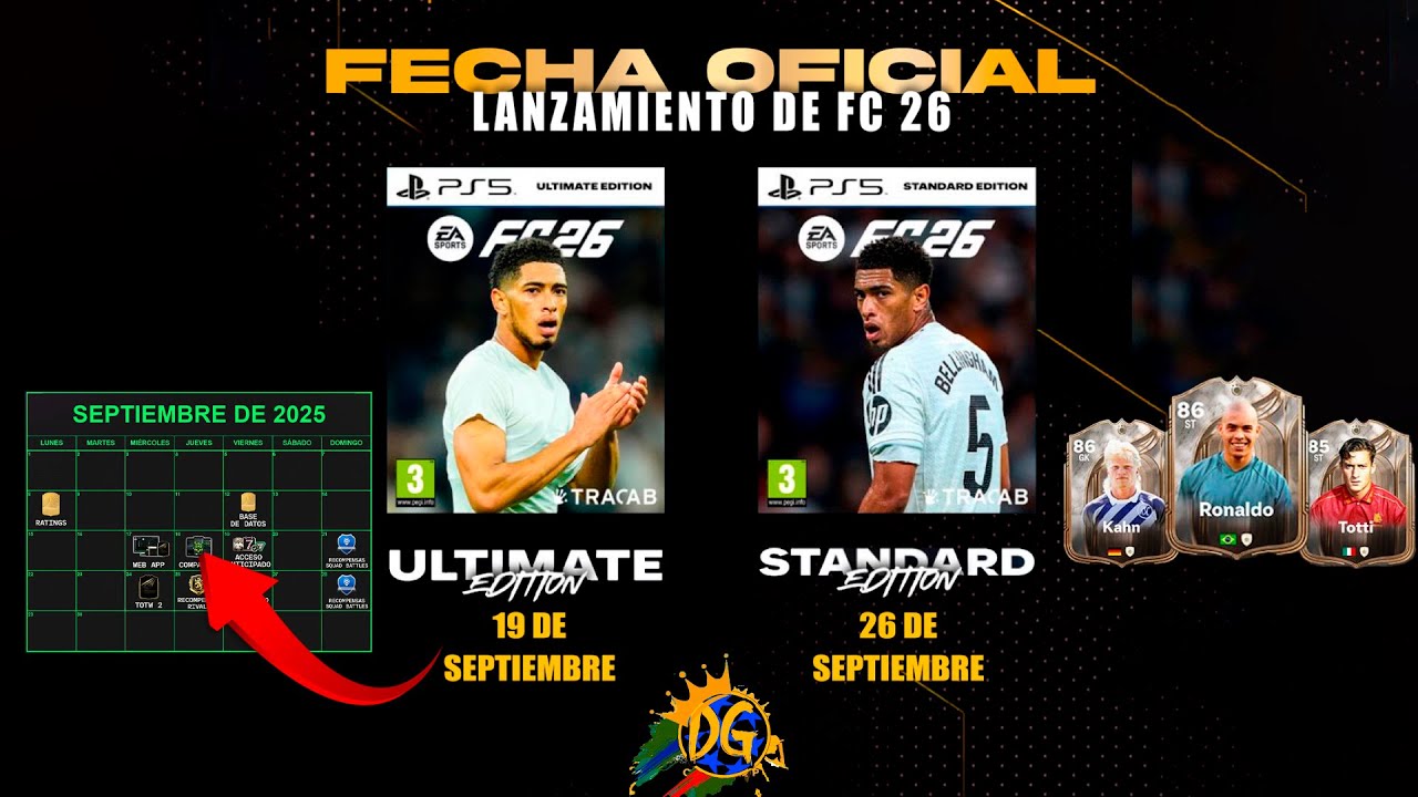 🔥 JUEGA ANTES EAFC26 | FECHAS IMPORTANTES + ACCESO ANTICIPADO | DG2MIL