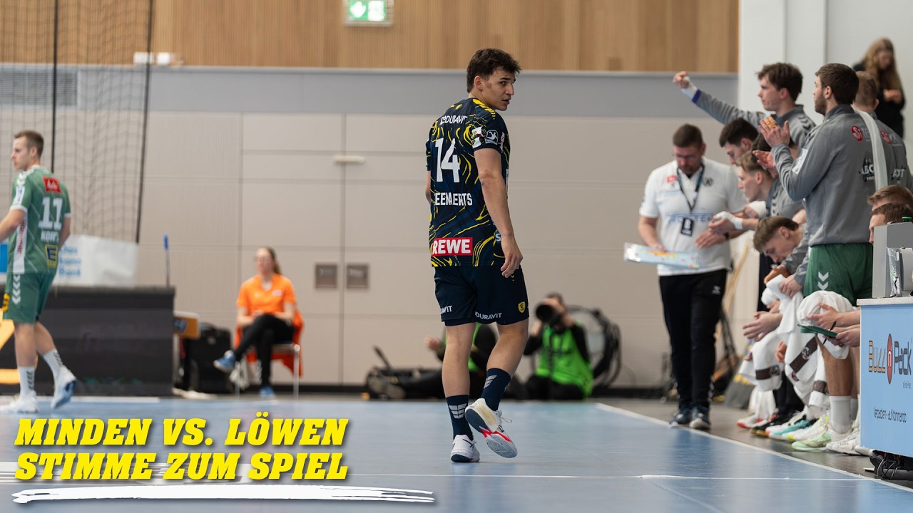 Minden vs. Löwen - Stimme zum Spiel mit Gino Steenaerts - DAIKIN HBL 25/26