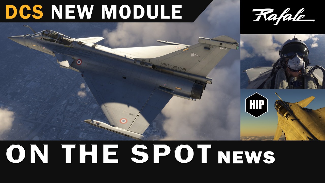 RAFALE выходит в DCS World | Новые модули для разработчиков и информация