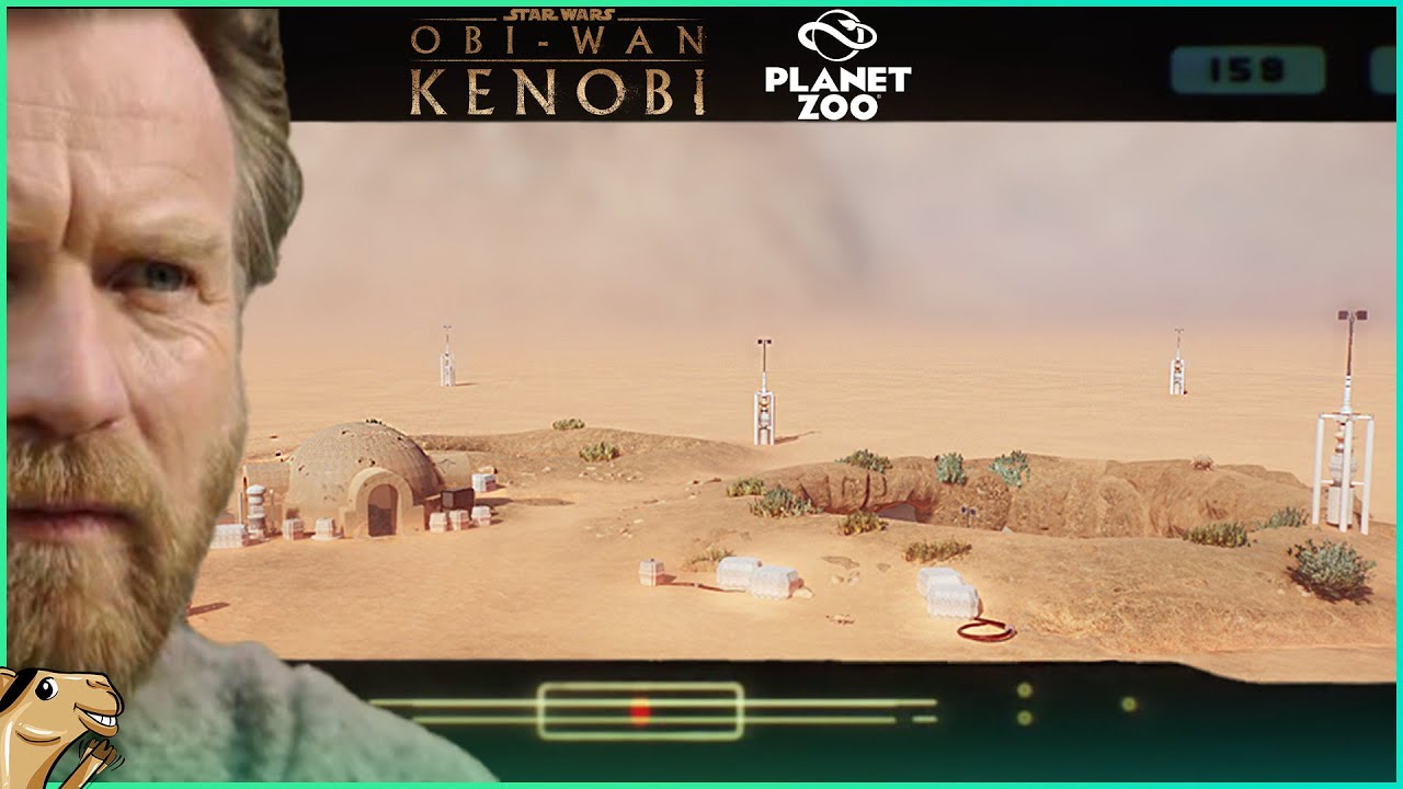 Luke Skywalkers Home on Tatooine - OBI-WAN Series Speedbuild in Planet Zoo